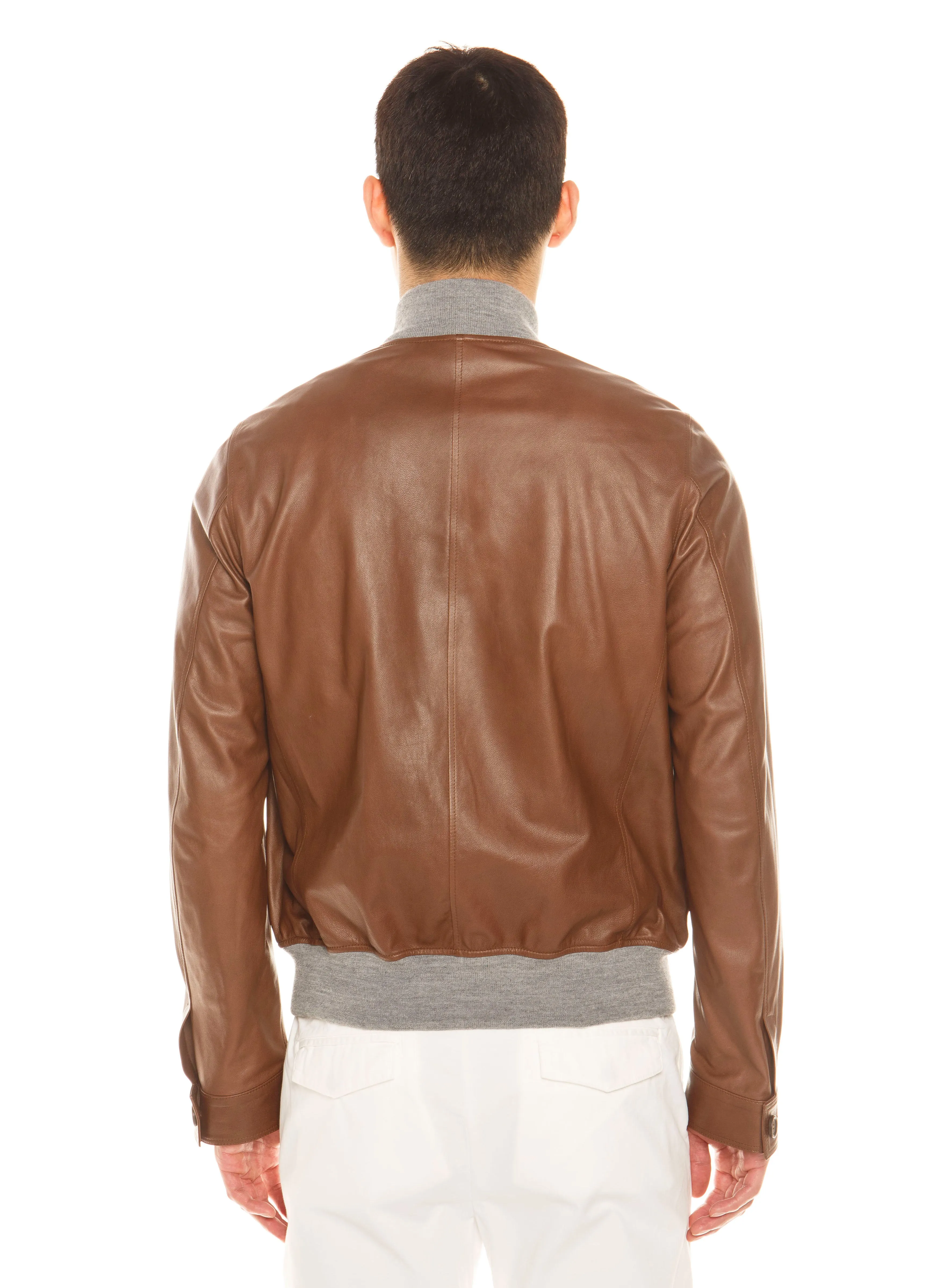 Suede Bomber Jackets