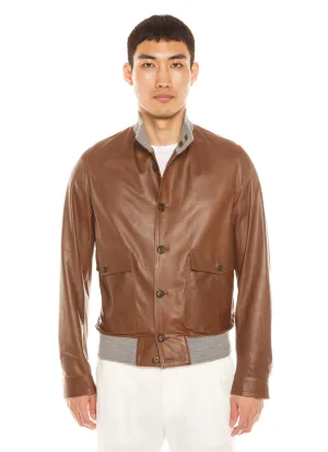Suede Bomber Jackets