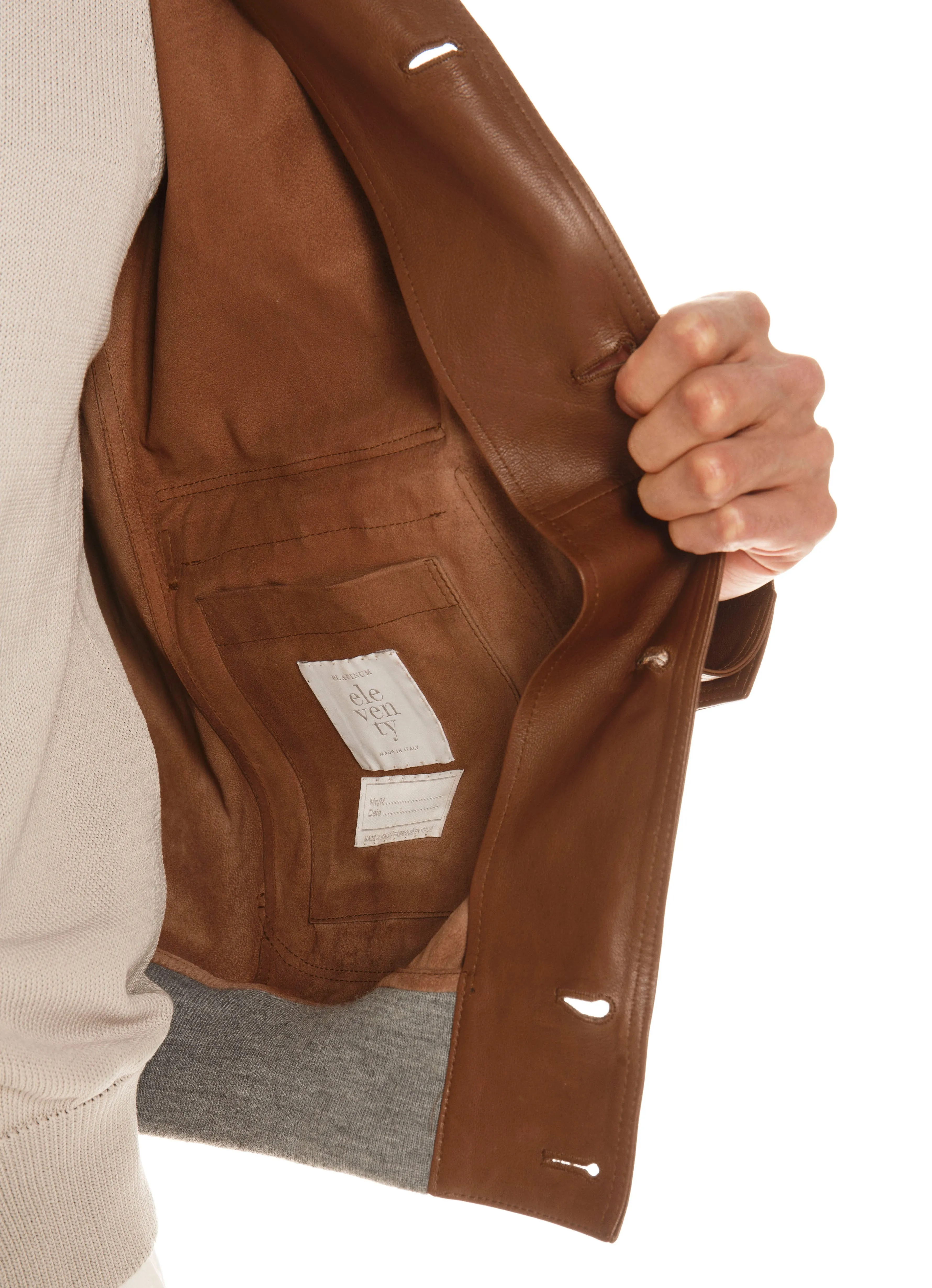 Suede Bomber Jackets