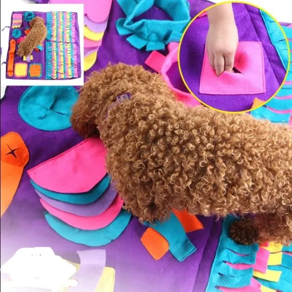 Thedealzninja™ Foldable Sniffing Playing Pet Mat