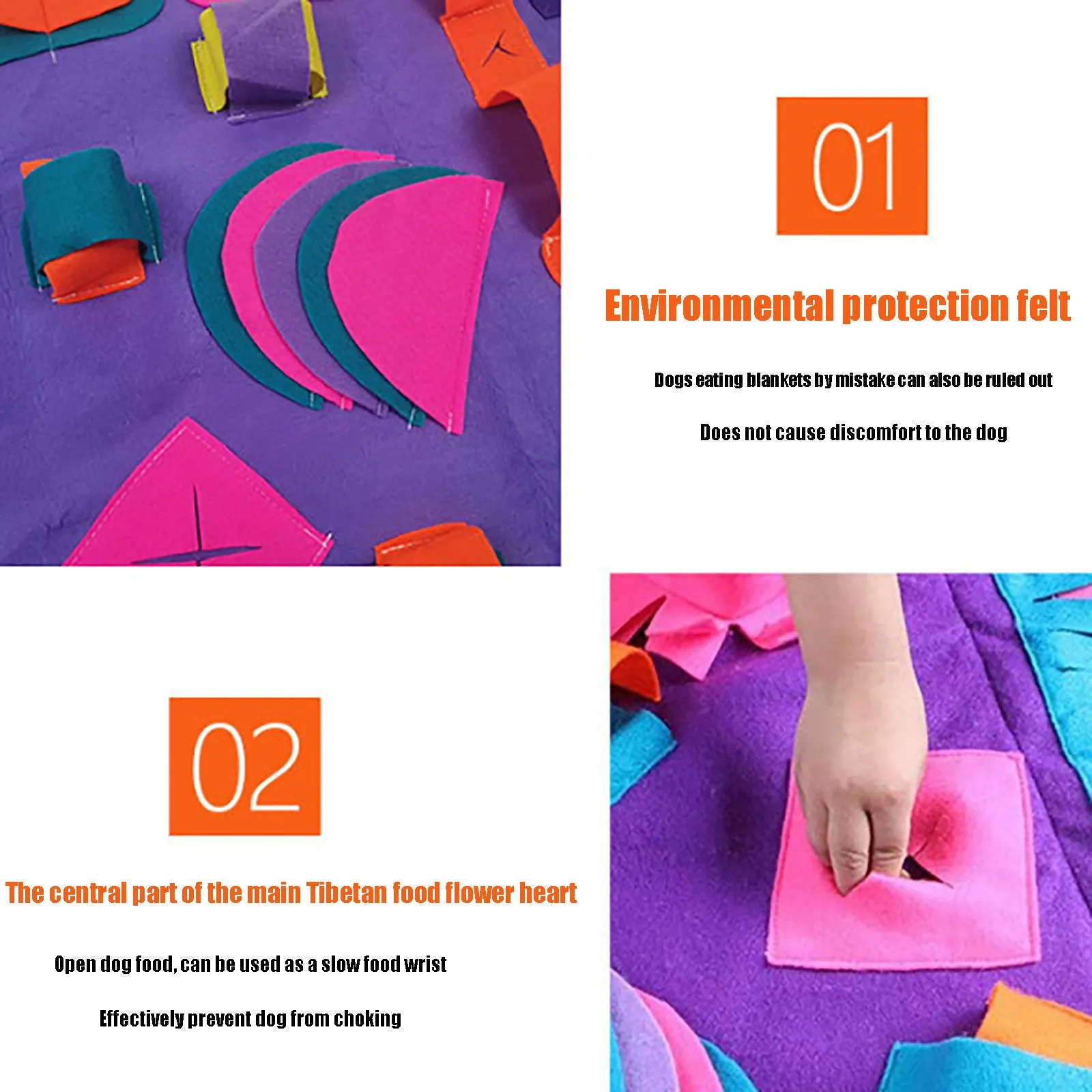 Thedealzninja™ Foldable Sniffing Playing Pet Mat
