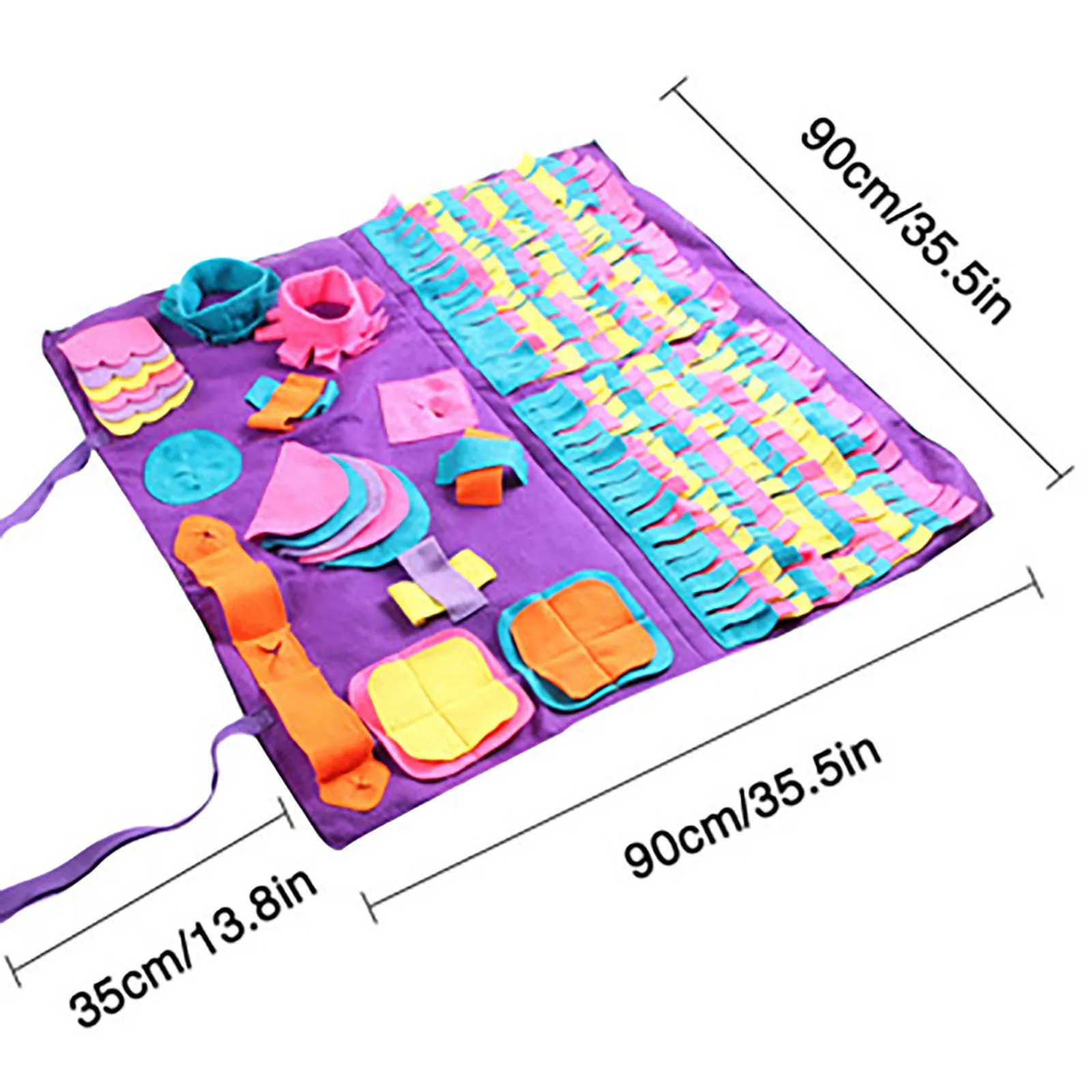 Thedealzninja™ Foldable Sniffing Playing Pet Mat