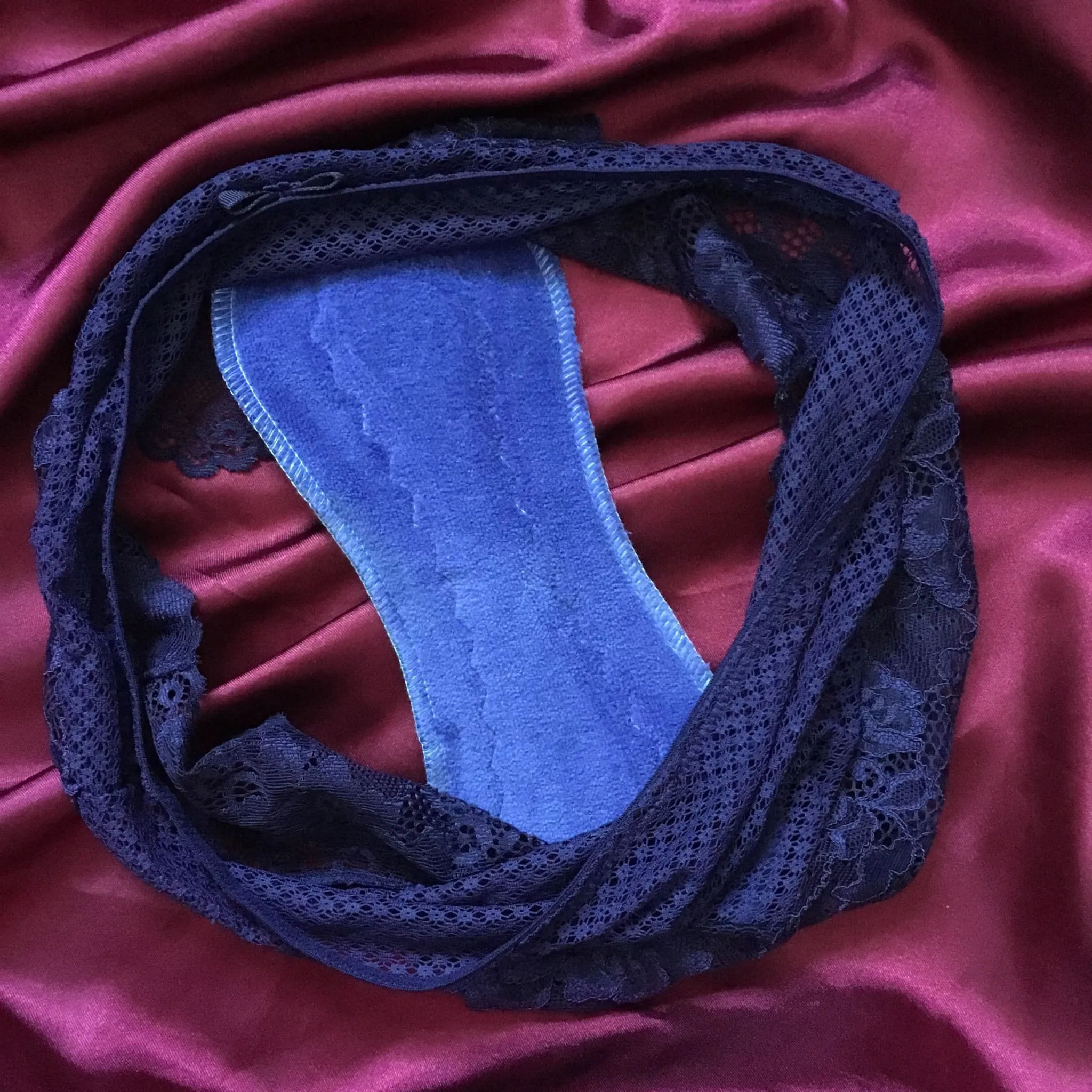Twilight Maxi-Petite Pad - Organic Cotton Velour Reusable Sanitary Pad