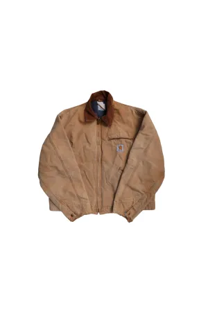 Vintage Carhartt Blanket Lined Brown Detroit Jacket (Size M)