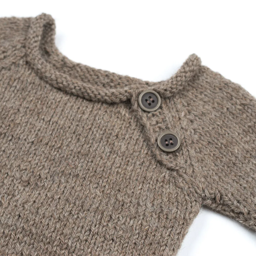 Wool jumper WALNUT