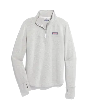 Ws Dreamcloth Relaxed Shep Shirt Lt. Gray Hthr