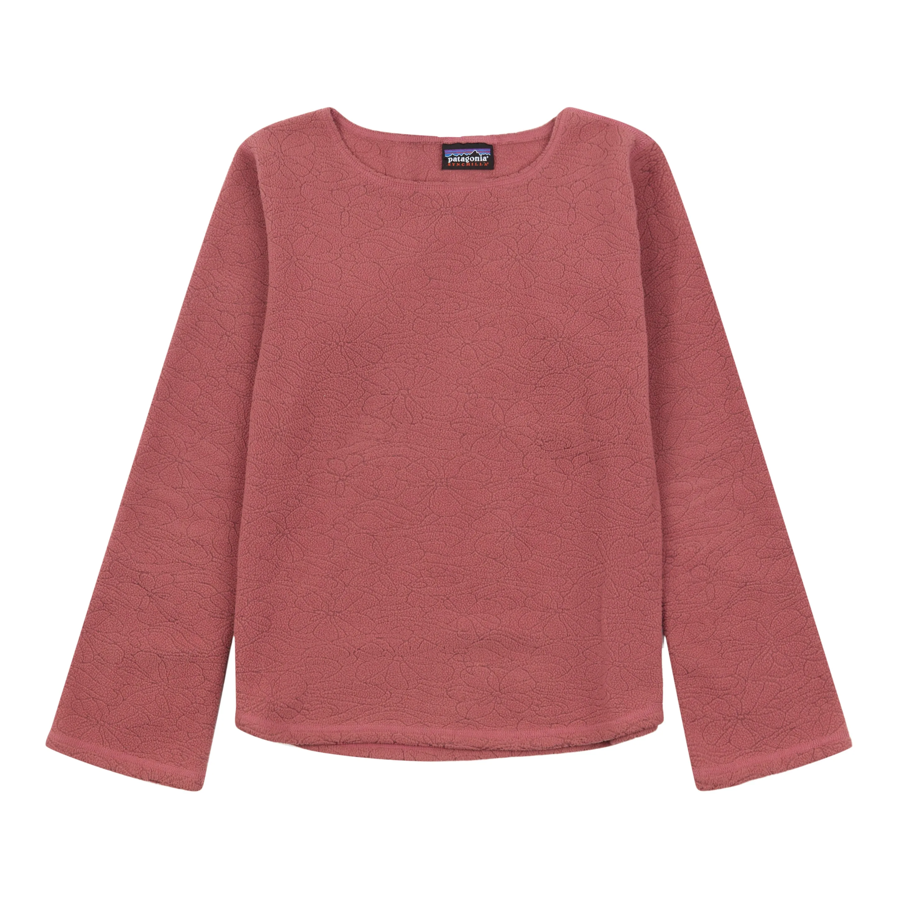 W's Floral Wave Fleece Pullover