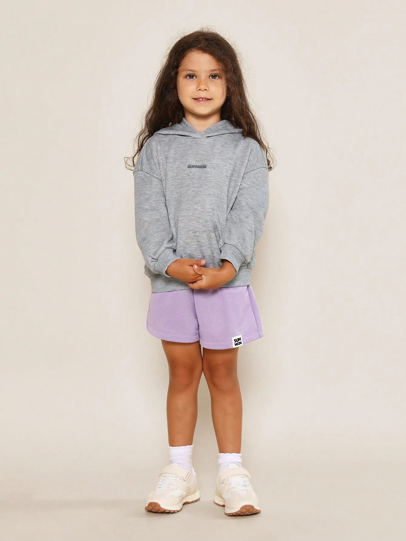 Young Girls Everyday Comfort Overhead Hoodie With Graphic Print